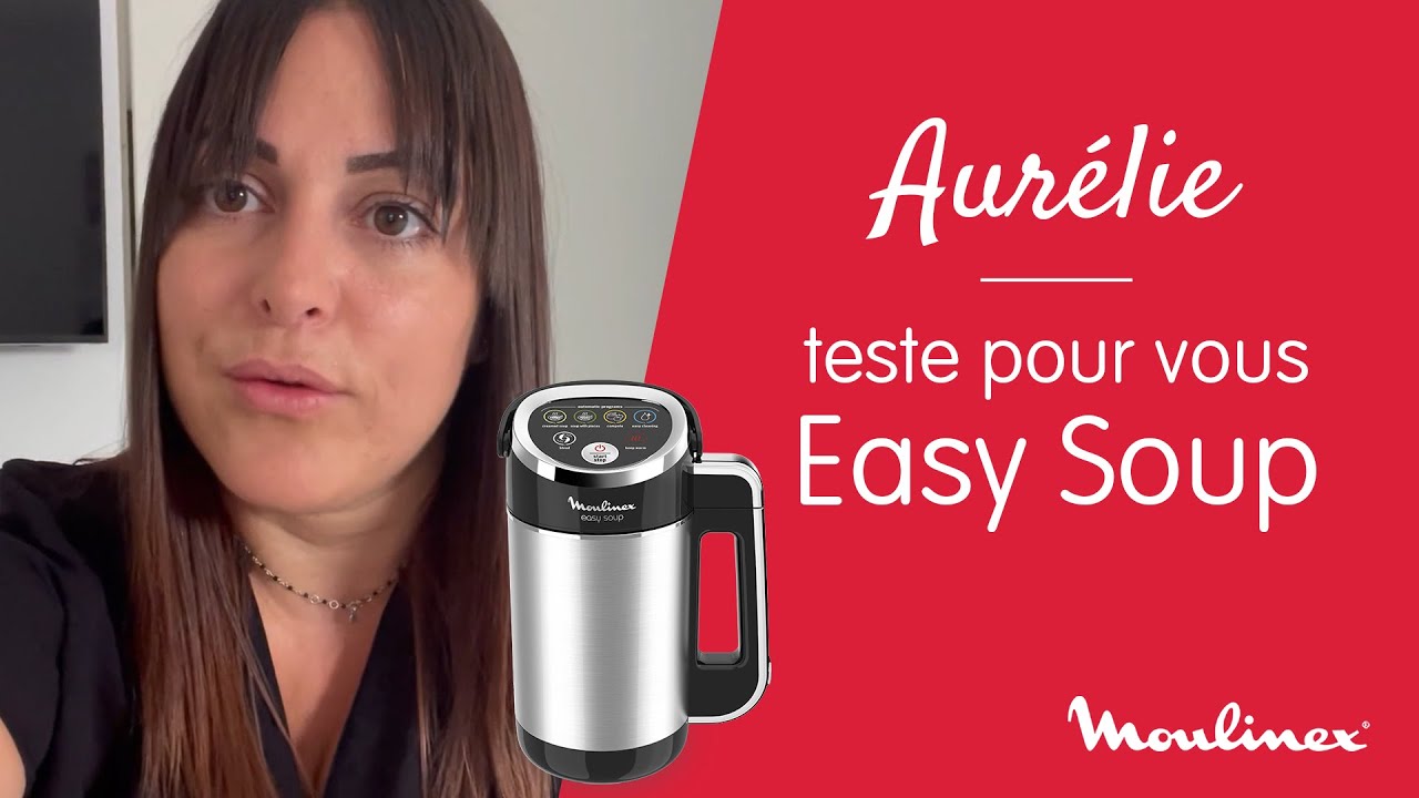 j'ai testé le robot cuiseur à soupe easy soup de chez Moulinex