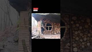 How I Built Cabin House Under Grand Rock Resimi