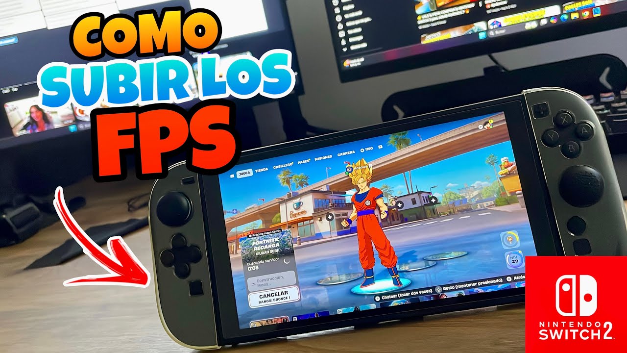 👉 Como SUBIR los FPS de FORTNITE en NINTENDO SWITCH 2 🔥 - YouTube