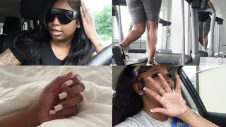 Days With Landrii | I Tried Tape Ins, Working Out, Quick Miami Trip, 1st Time Dying My Hair &amp; Appts!