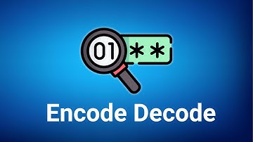 ENCODE - Coderen en decoderen eenvoudig uitgelegd CyberTube