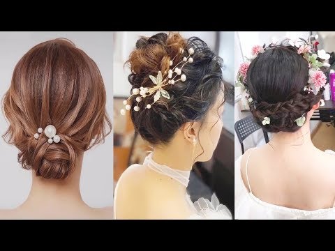 Cách Tết Tóc Tuyệt Đẹp Đơn giản, Tóc Cô Dâu, Tóc Dự Tiệc | Hairstyles For Wedding | cach tet toc ngan dep