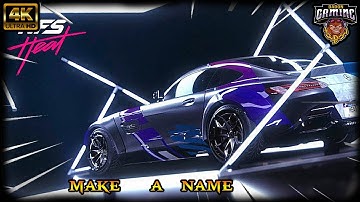 NEED FOR SPEED :HEAT -MAKE A NAME- PS5 @4K HDR