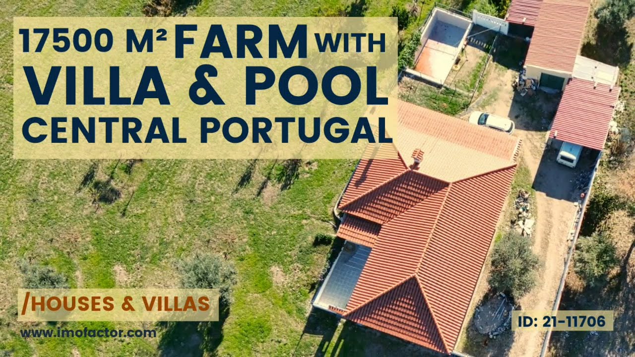 🏡 Farm with Villa and Pool For Sale in Escalos de Cima / Central Portugal | Sold