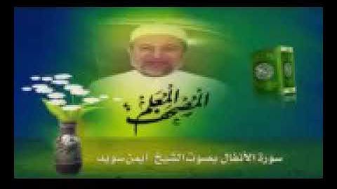 الحزب التاسع عشر من القرآن الكريم بصوت الشيخ أيمن سويد