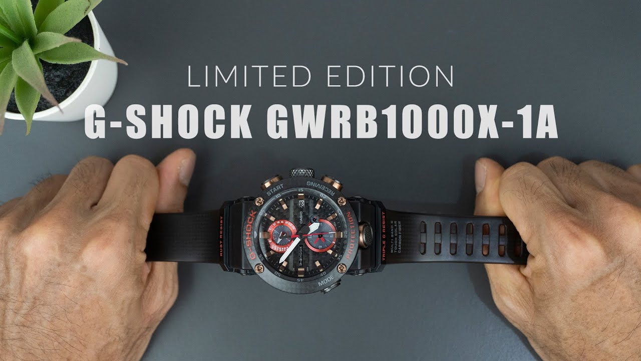 THE INCREDIBLE CASIO G-SHOCK GRAVITYMASTER GWR-B1000X-1A