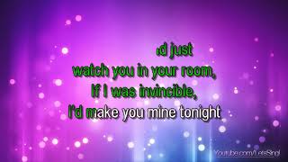 Aiken, Clay - Invisible (Karaoke & Lyrics)