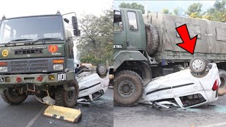 Top 10 Army Truck Crash In INDIA ! ! !