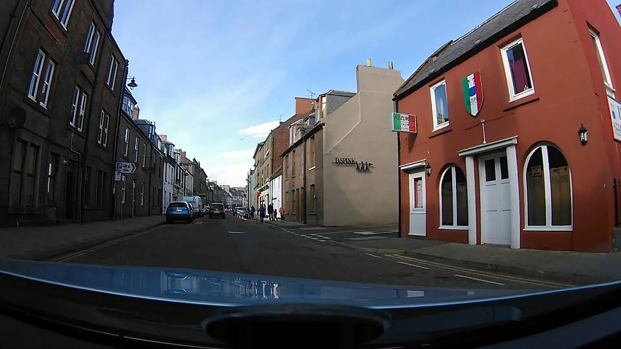 A drive round arbroath Scotland
