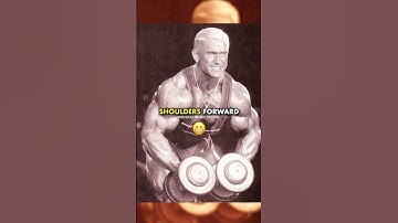 Why Does Lee Priest Start Shoulder Day with Rear Delts? 🧐 #shorts