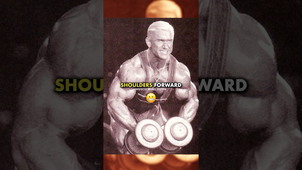 Why Does Lee Priest Start Shoulder Day with Rear Delts? 🧐 
