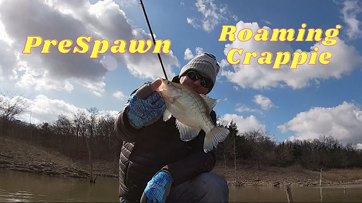 Catching Pre Spawn  ROAMING Crappie in Late March. GARMIN LIVE SCOPE...SO EASY!