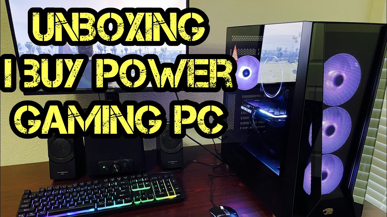 Unboxing IBUYPOWER Gaming PC - YouTube