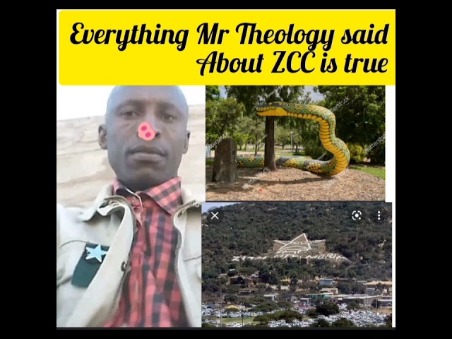 ZCC spokesperson speaks out 🙏#he thanks Mr Theology for telling the truth about ZCC 😋 class=
