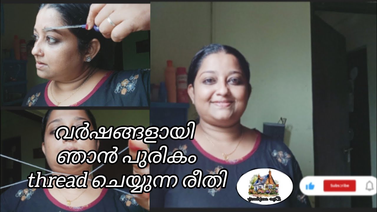 eyebrows threading/beauty tips/diy treading/diya and family/youtube videos/36