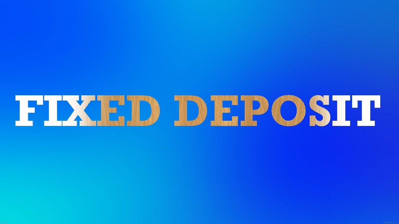 FIXED DEPOSIT | With typical example of SBI FD | Quick basic facts on different Fixed Deposits|