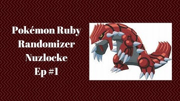 MY FIRST VIDEO!! Pokemon Ruby Randomizer Nuzlocke #1