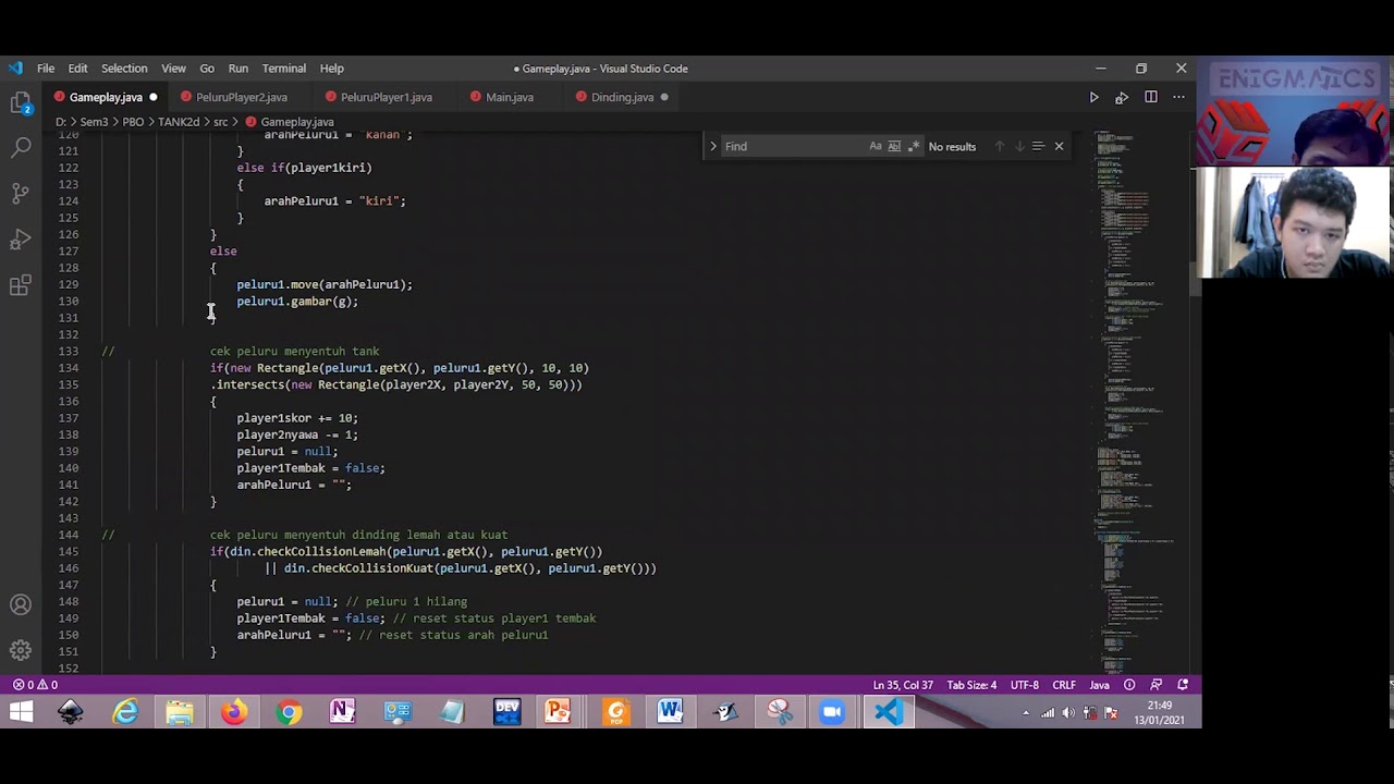 FP PBO-C (TANK 2D Multiplayer Game Java) - YouTube