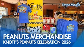 Knott's PEANUTS Celebration Merchandise 2026   4K