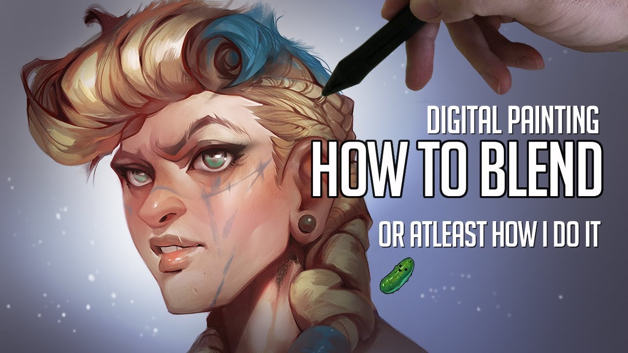 How To Blend Art Tutorial YouTube
