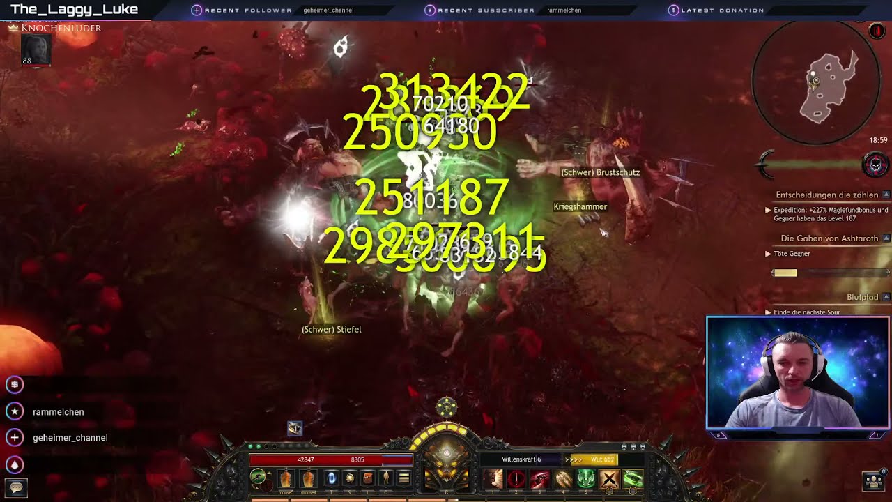 Wolcen [ DE ] || Expeditions 187+ || Poison Bladestorm Build || Vers. 1.1.2.2