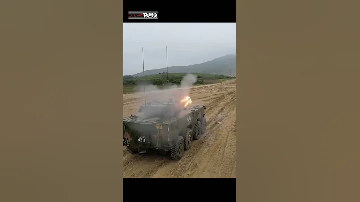 中国陆军装甲车，5公里外正中靶心…… #装甲车 #陆军