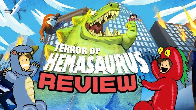 Terror of Hemasaurus Review (PC): Brilliant Kaiju Destruction in Retro 2D –  Nine Over Ten 9/10