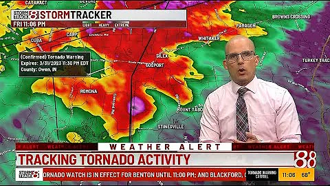 WISH-TV Indiana Tornado Outbreak Coverage March 31-April 1 2023