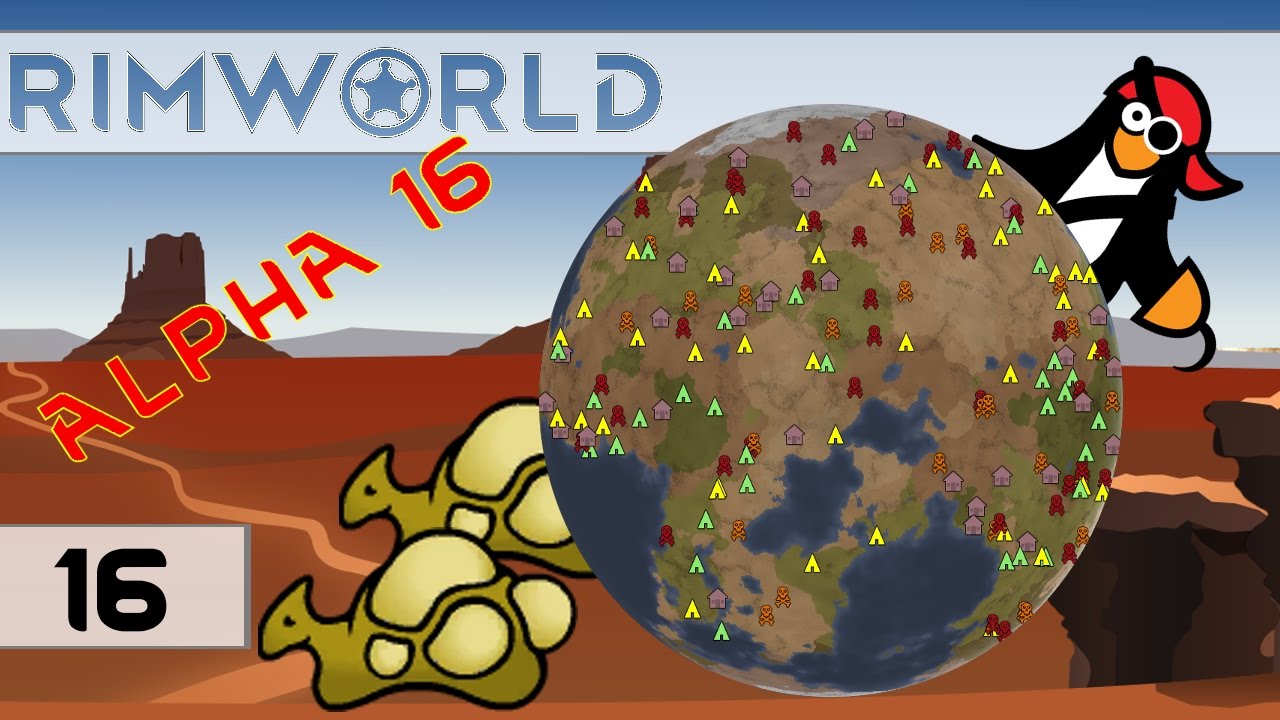 [#16] Let’s Play RimWorld Alpha 16: Boomalopes can be Fun | RimWorld Alpha 16 Gameplay, Randy Random