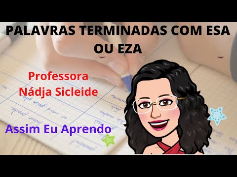 Vídeo: Como Determinar A Terminação De Uma Palavra