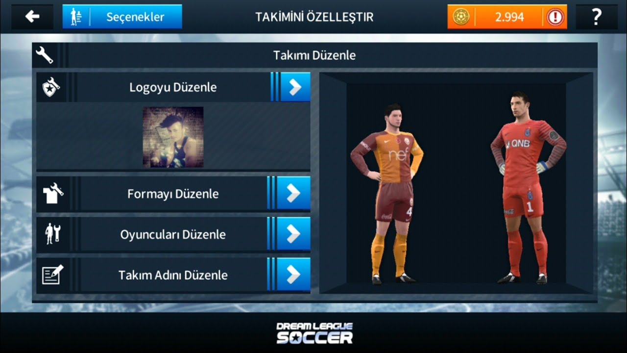 Logo Ve Forma Nasil Yapilir Dream League Soccer 2018 Türkçe