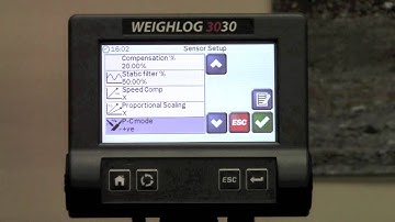 Weighlog 3030 Initial Setup