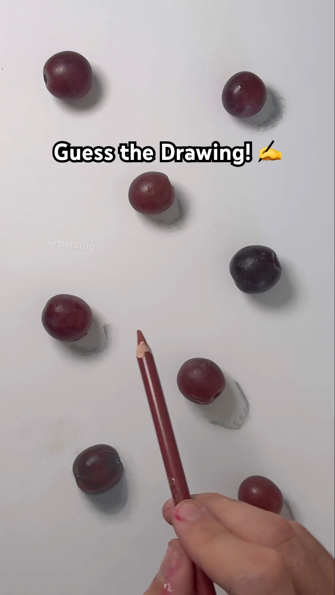 Did you Find the Grape Drawn?! ? #art #drawing #realism