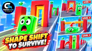 Jelly Shift 3D: Can You Avoid Every Obstacle? | Addictive Shape-Shifting Game | Shift & Survive! screenshot 2