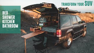 SUV Tour  AMAZING Car Camper Conversion