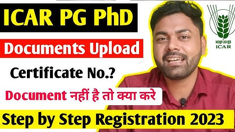 ICAR JRF SRF Registration A-Z Complete Process | ICAR Registration Step by Step 2024 | Krishi kranti