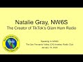 Natalie gray nw6s  glam ham radio