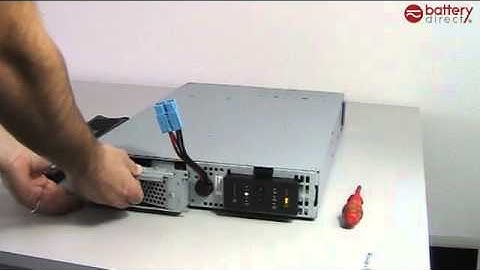 Installation Tutorial video for APC RBC27/RBC32/RBC43/RBC105 Replacement batteries.