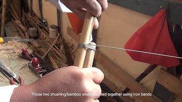 The process of making traditional bow (The Art of Traditional Bow and Arrow Making in Bhutan)