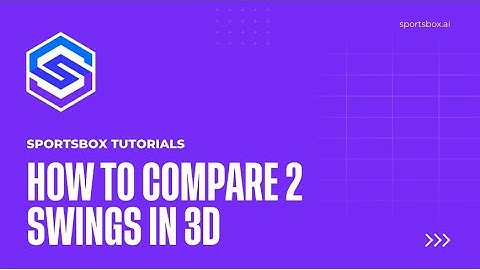 Sportsbox Tutorials: How to Use the 2D Analysis Tools