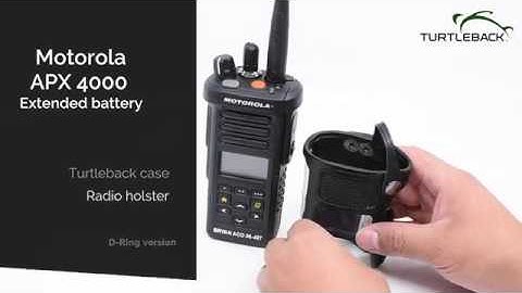 Motorola  APX 4000 Extended battery with D-ring