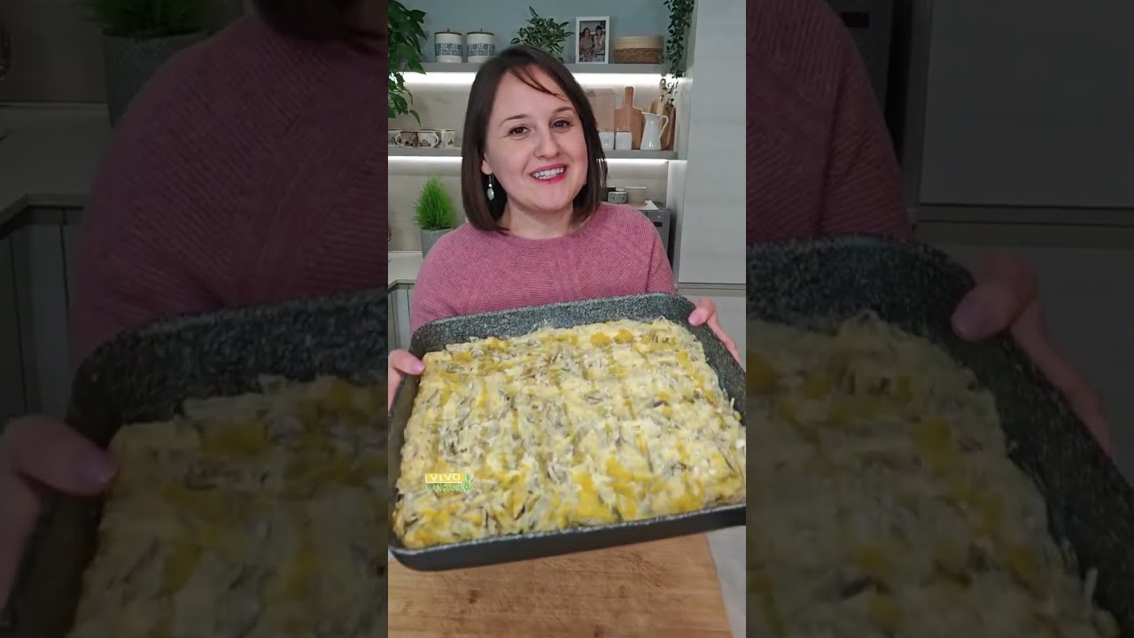 Schiacciata di carciofi, senza lievito e senza uova, buonissima!