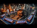 Inside the Snickers Factory | How Millions of Snickers Bars Are Made Every Day