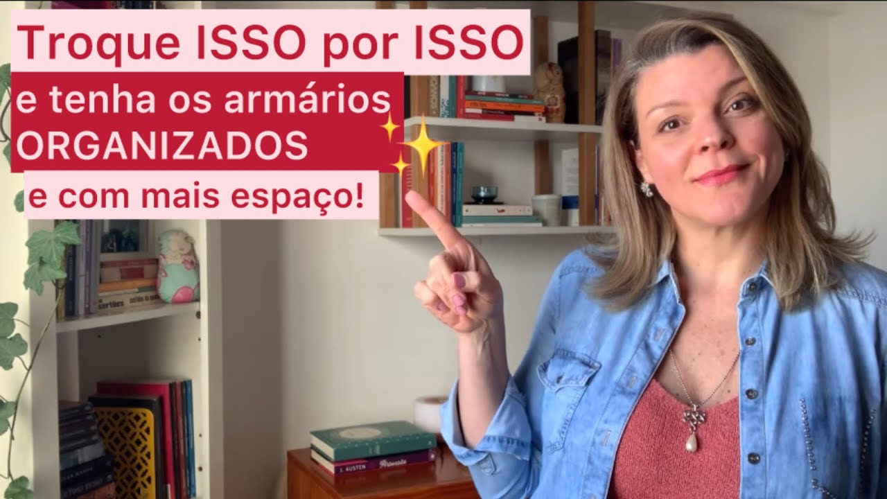 7 dicas para organizar o armário substituindo esses itens