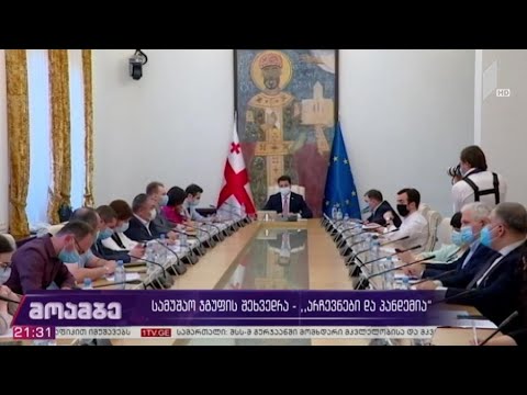 სამუშაო ჯგუფის შეხვედრა - „არჩევნები და პანდემია“