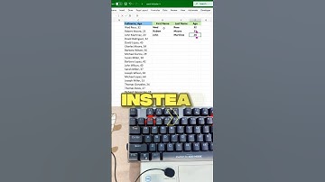 One Shortcut That Turns Your Messy Excel Data Into Perfect Columns #exceltips #learnrexcel #tricks