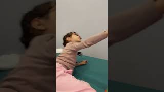 Тренировка баланса лежа при ДЦП #дцпангел