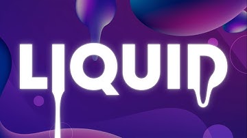 💦💦Dripping Liquid💦 Text Tutorial in After Effects | Drip Effect