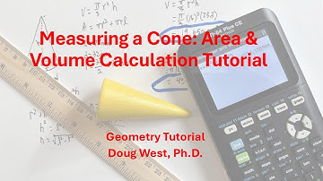 Measuring a Cone: Area & Volume Calculation Tutorial