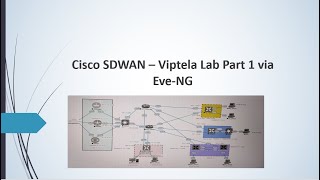 Cisco SD-WAN Lab Setup in EVE-NG | vBond, vManage, vSmart | Free SD-WAN Course Ch-15 (Part-1) #sdwan